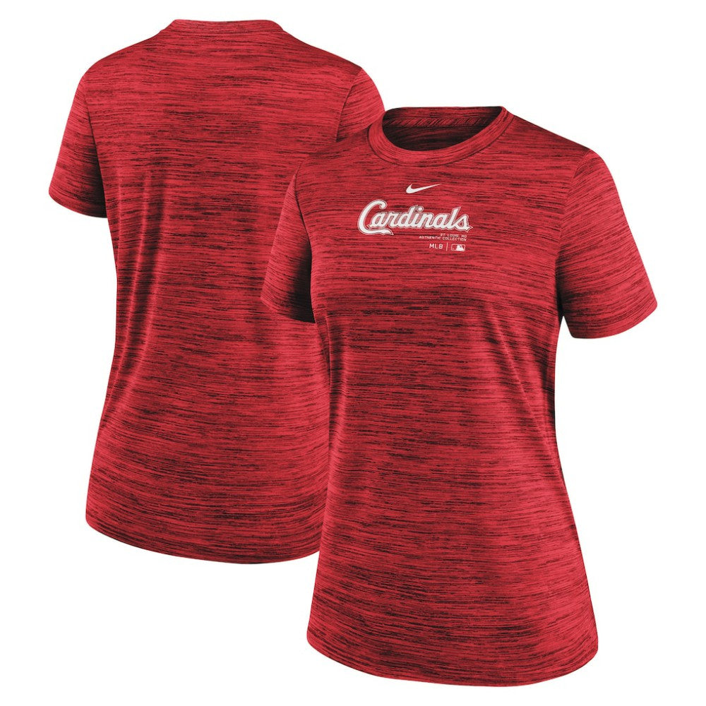 St. Louis Cardinals Nike Women's Authentic Collection Velocity Performance T-Shirt - Red - Nike Online