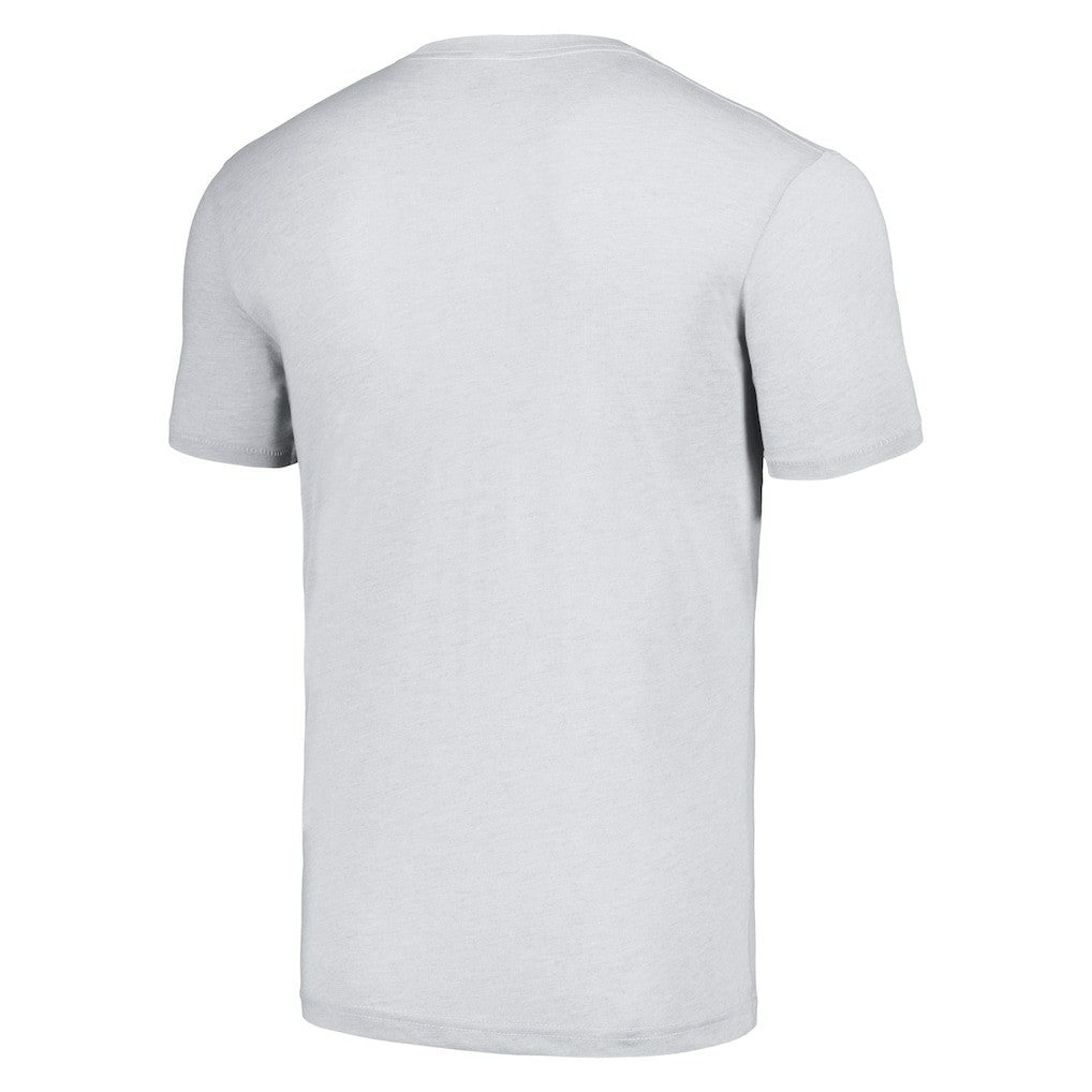 Bryce Young Carolina Panthers Homage Unisex Caricature Player Tri-Blend T-Shirt Ash