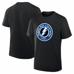 Tampa Bay Lightning Fanatics Elevated Essential T-Shirt - Black - NHL 2001302216