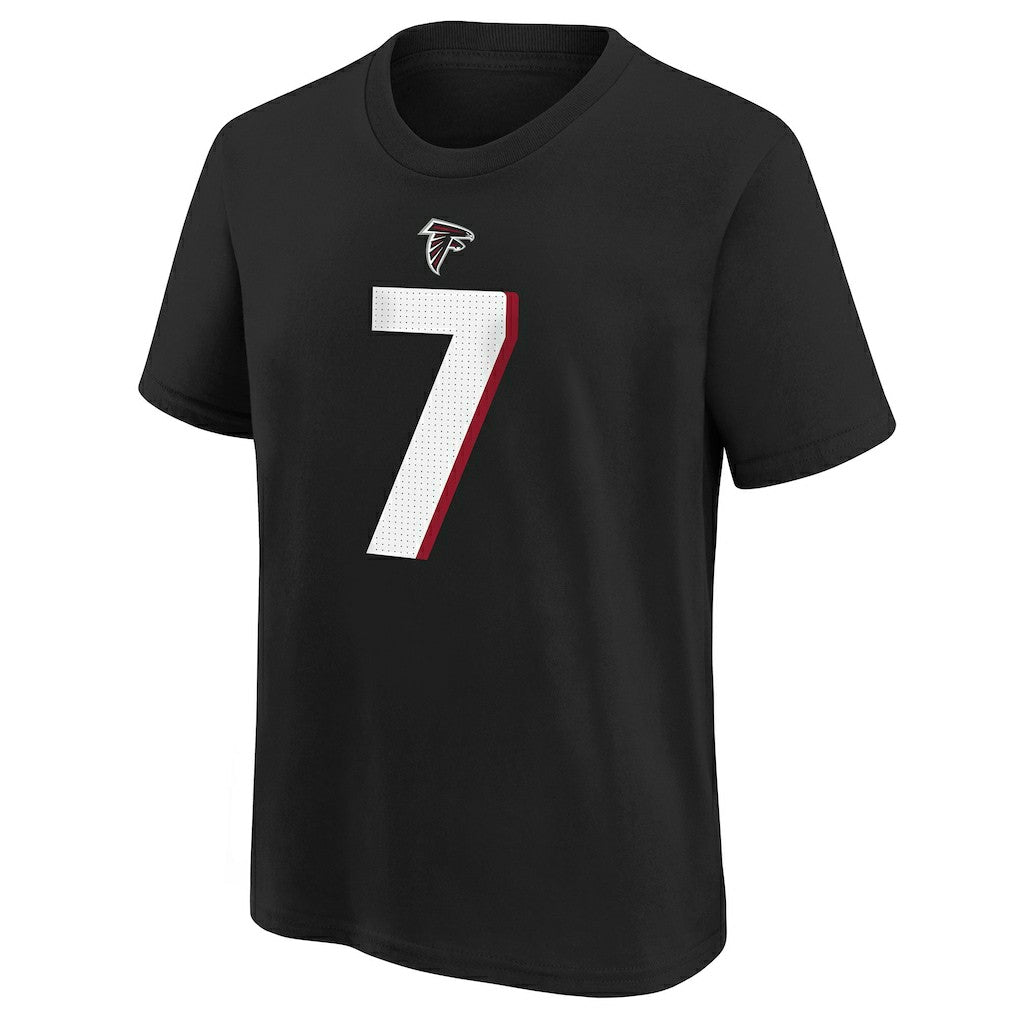 Nike Bijan Robinson Atlanta Falcons Youth Player Name & Number T-Shirt Black