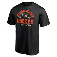 Philadelphia Flyers Hometown Collection Broad Street T-Shirt - Black - NHL 200131567