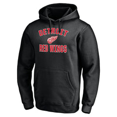 Detroit Red Wings Victory Arch Pullover Hoodie - Black - NHL 200131577