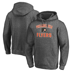 Philadelphia Flyers Victory Arch Pullover Hoodie - Charcoal - NHL 200131605