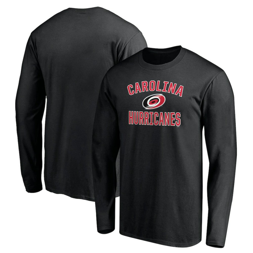 Carolina Hurricanes Victory Arch Long Sleeve T-Shirt - Black - NHL 200131631