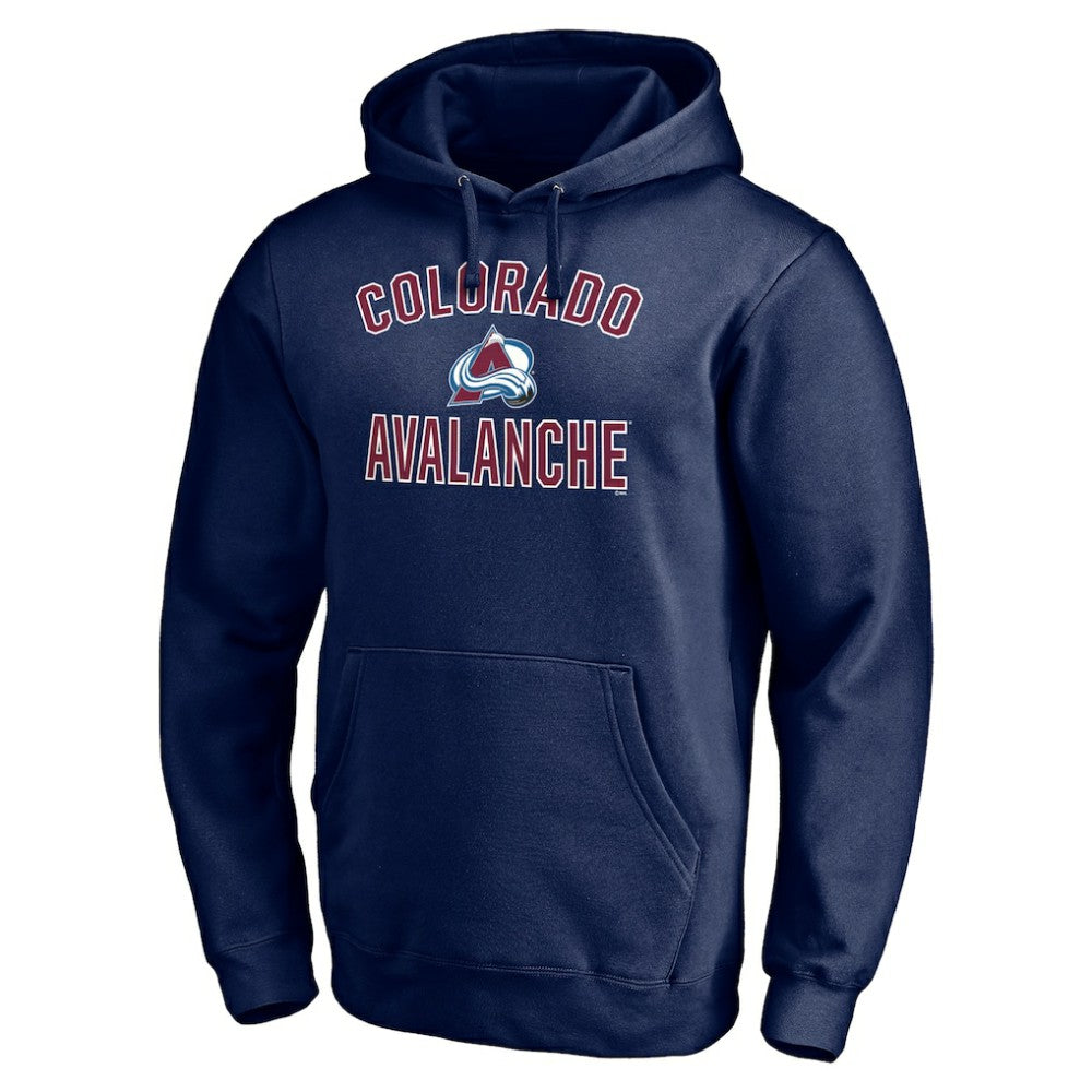 Colorado Avalanche Victory Arch Pullover Hoodie - Navy - NHL 200131636