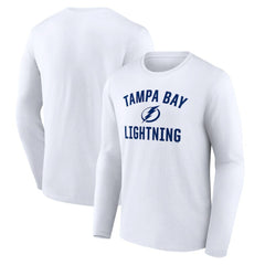 Tampa Bay Lightning Victory Arch Long Sleeve T-Shirt - White - NHL 200131650