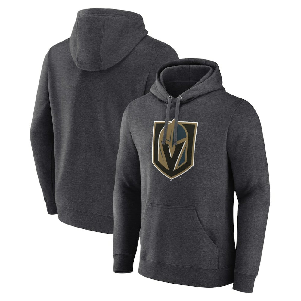 Vegas Golden Knights Primary Logo Pullover Hoodie - Charcoal - NHL 200131669