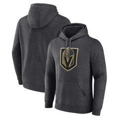 Vegas Golden Knights Primary Logo Pullover Hoodie - Charcoal - NHL 200131669