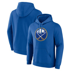 Buffalo Sabres Primary Logo Pullover Hoodie - Royal - NHL 200132144