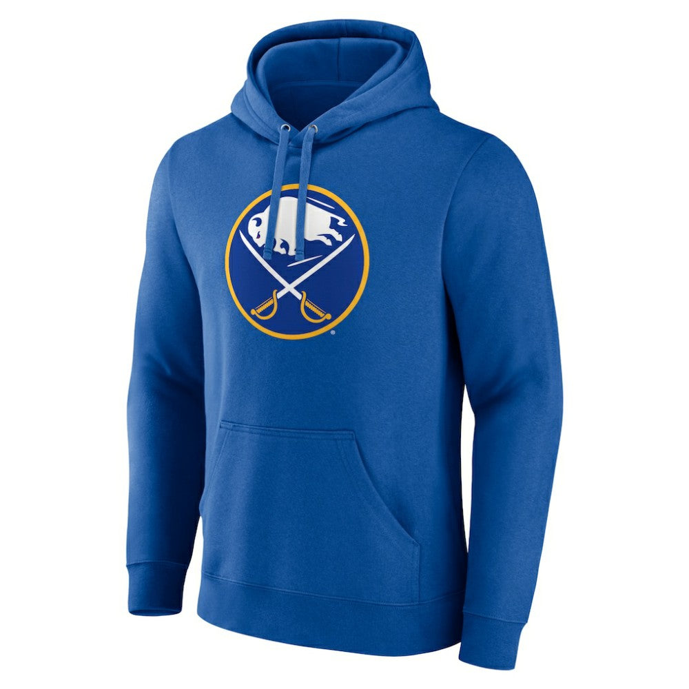 Buffalo Sabres Primary Logo Pullover Hoodie - Royal - NHL 200132144