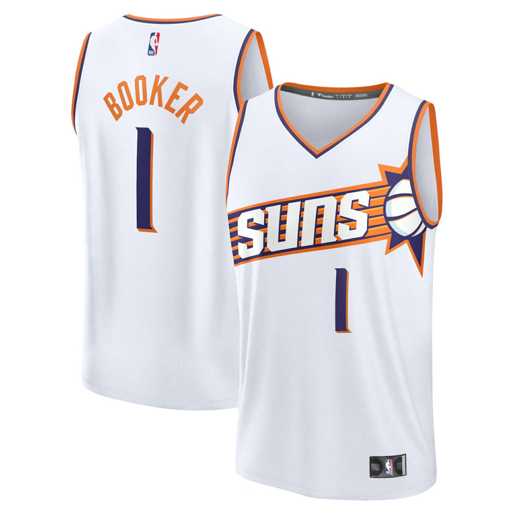 Devin Booker Phoenix Suns Fast Break Replica Player Jersey Association Edition White | Fanatics discount