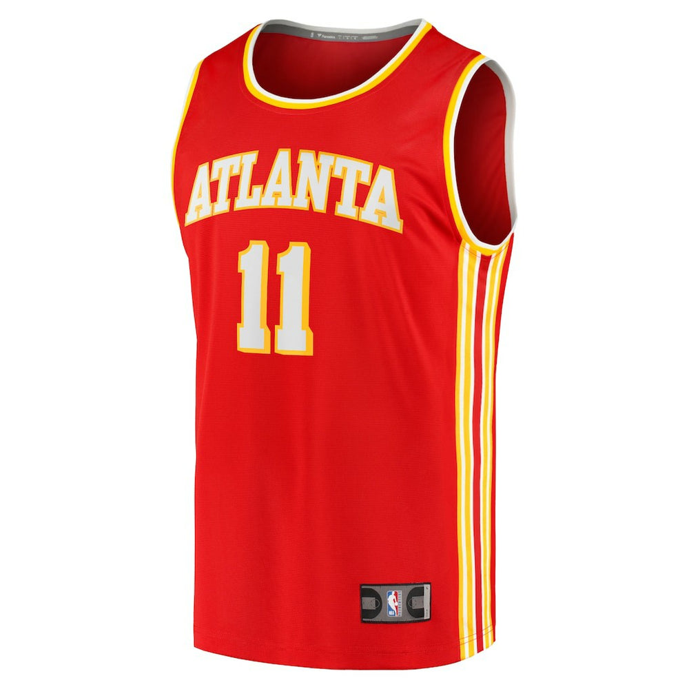 Trae Young Atlanta Hawks Fast Break Replica Jersey Icon Edition Red | Fanatics for sale