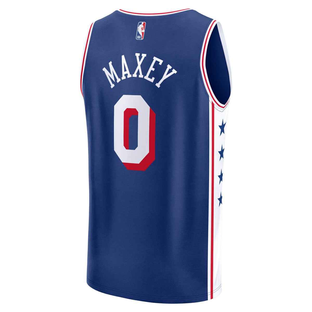 Tyrese Maxey Philadelphia 76ers Fast Break Replica Jersey Icon Edition Royal | Fanatics discount