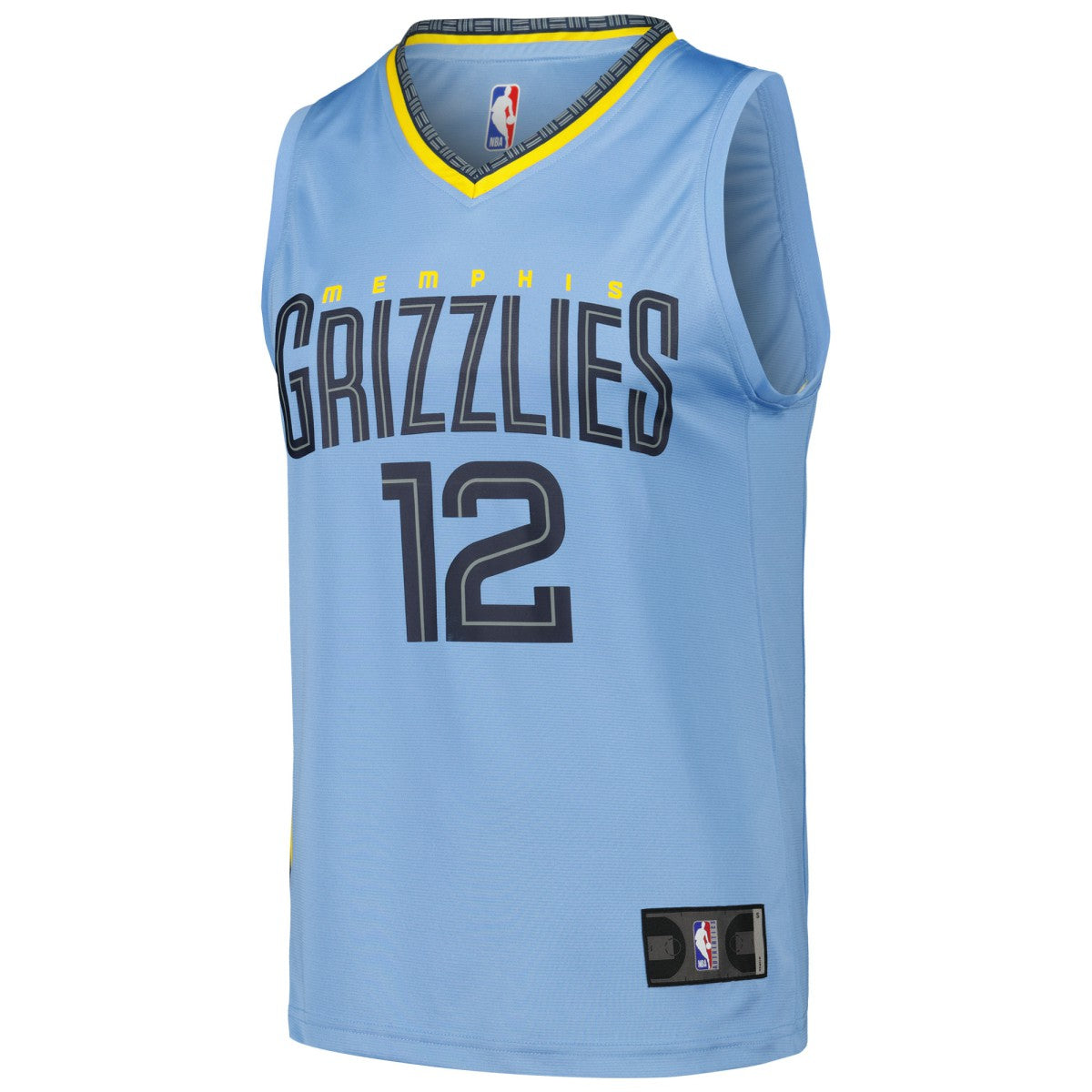 Ja Morant Memphis Grizzlies Fast Break Replica Player Jersey Statement Edition Light Blue | Fanatics US