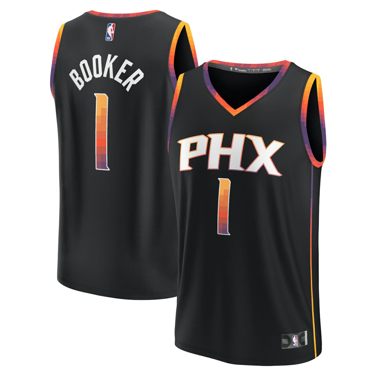 Devin Booker Phoenix Suns Fast Break Replica Player Jersey Statement Edition Black | Fanatics Near Me