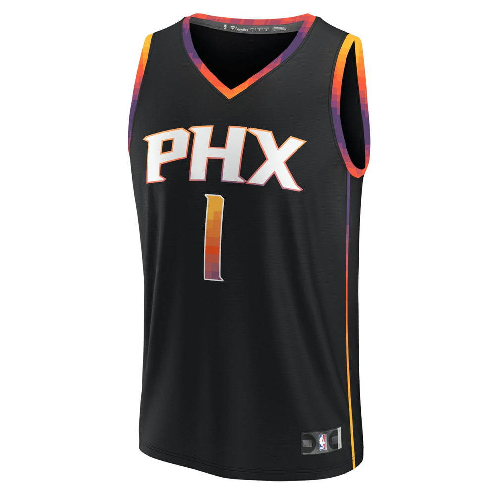 Devin Booker Phoenix Suns Fast Break Replica Player Jersey Statement Edition Black | Fanatics Near Me