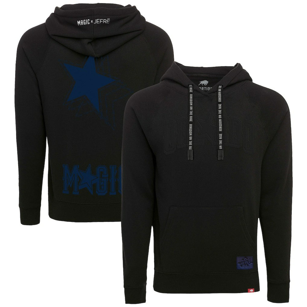 Orlando Magic x JEFRE Sportiqe Unisex 2023/24 City Edition Olsen Tri-Blend Pullover Hoodie Black