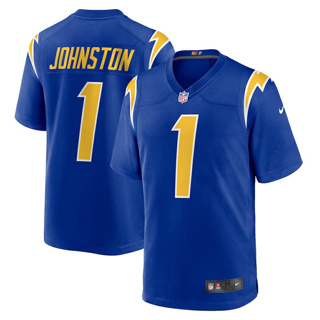 Nike Quentin Johnston Los Angeles Chargers Alternate Game Jersey Royal