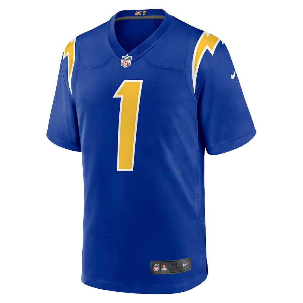 Nike Quentin Johnston Los Angeles Chargers Alternate Game Jersey Royal