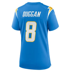 Nike Max Duggan Los Angeles Chargers Women's Team Game Jersey Powder Blue