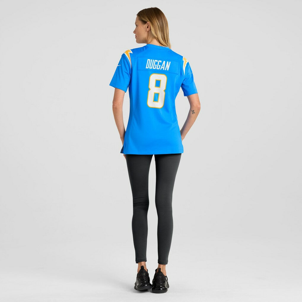 Nike Max Duggan Los Angeles Chargers Women's Team Game Jersey Powder Blue