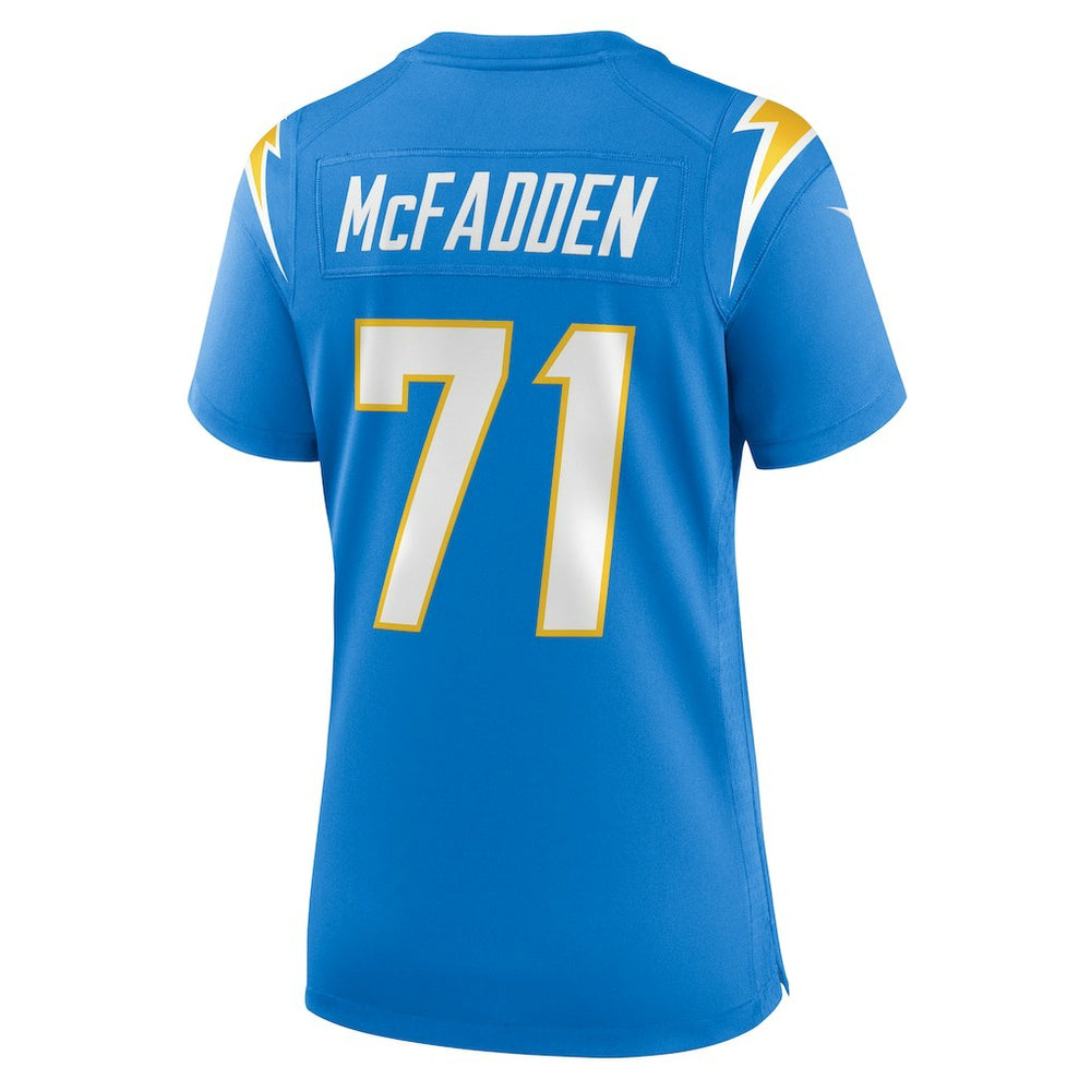 Nike Jordan McFadden Los Angeles Chargers Women's Team Game Jersey Powder Blue