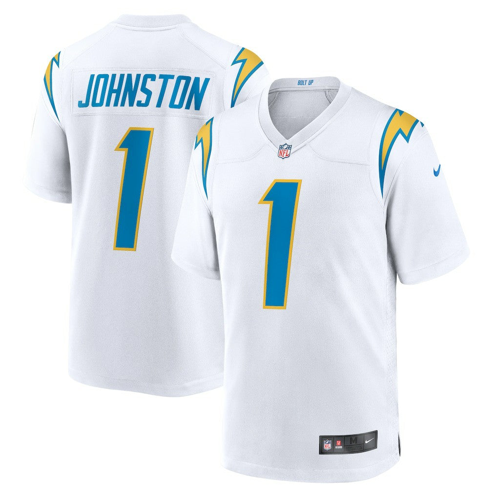Nike Quentin Johnston Los Angeles Chargers Away Game Jersey White
