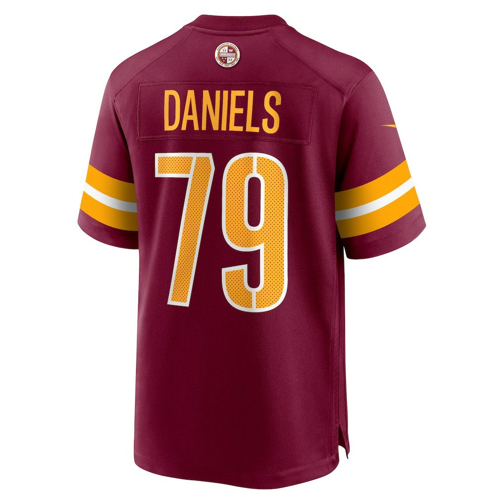 Nike Braeden Daniels Washington Commanders Team Game Jersey Burgundy