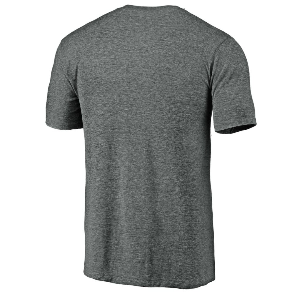 Chicago Cubs Official Logo Tri-Blend T-Shirt - Heather Gray - MLB Online