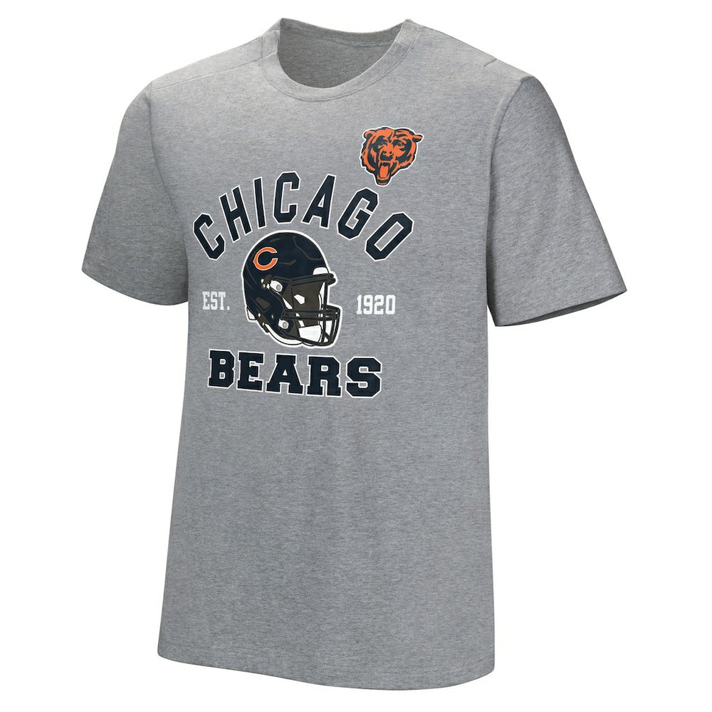 Chicago Bears Tackle Adaptive T-Shirt Gray