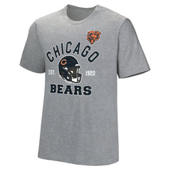 Chicago Bears Tackle Adaptive T-Shirt Gray
