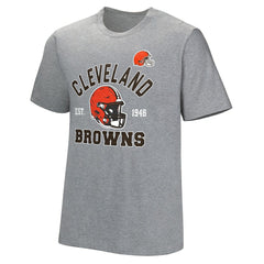 Cleveland Browns Tackle Adaptive T-Shirt Gray