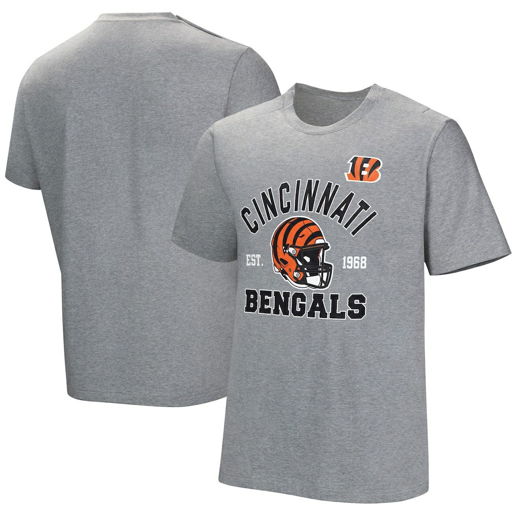 Cincinnati Bengals Tackle Adaptive T-Shirt Gray