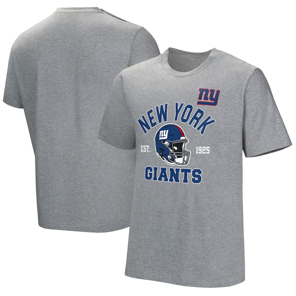 New York Giants Tackle Adaptive T-Shirt Gray