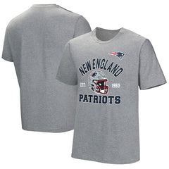 New England Patriots Tackle Adaptive T-Shirt Gray