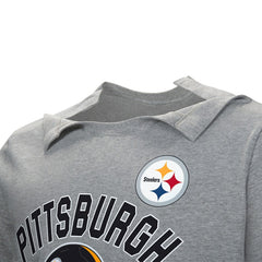 Pittsburgh Steelers Tackle Adaptive T-Shirt Gray