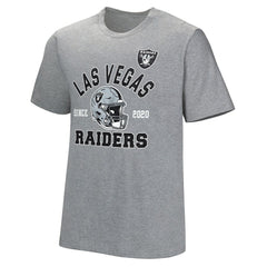 Las Vegas Raiders Tackle Adaptive T-Shirt Gray