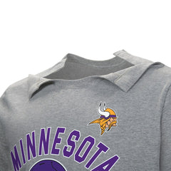 Minnesota Vikings Tackle Adaptive T-Shirt Gray