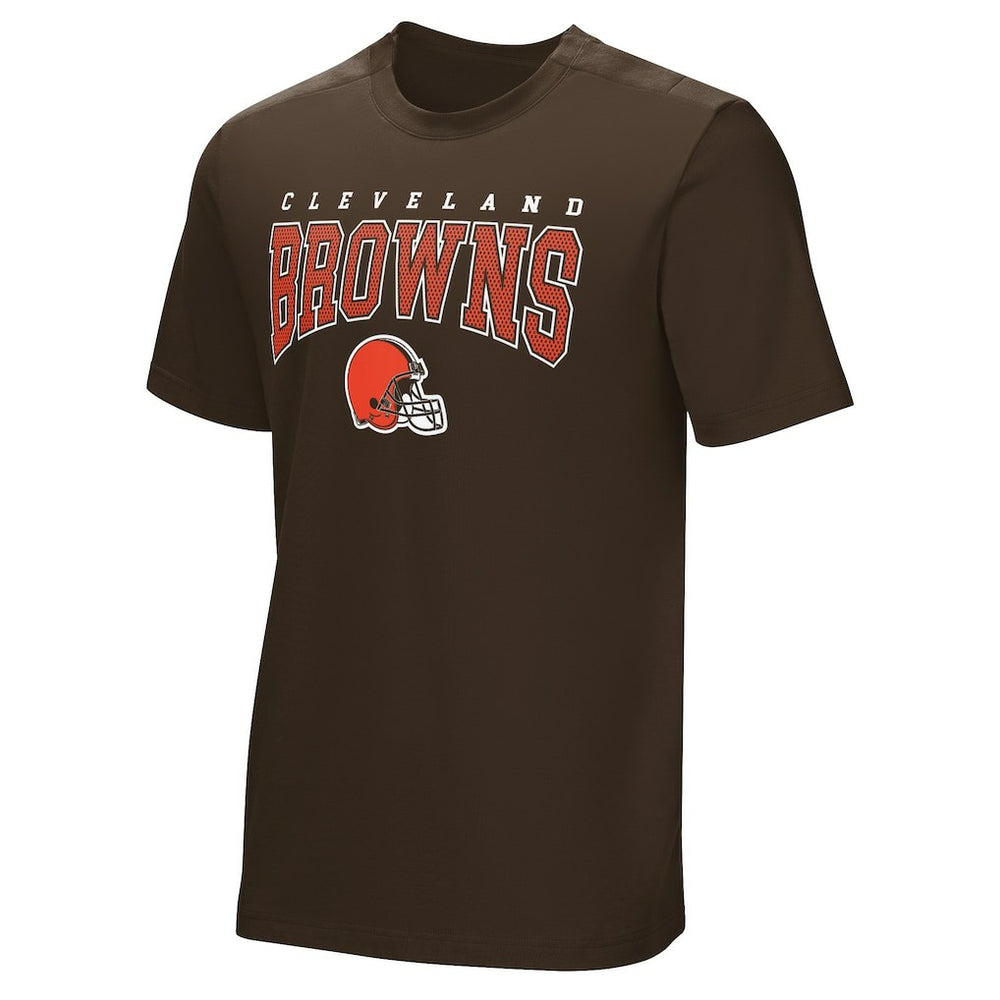 Cleveland Browns Home Team Adaptive T-Shirt Brown