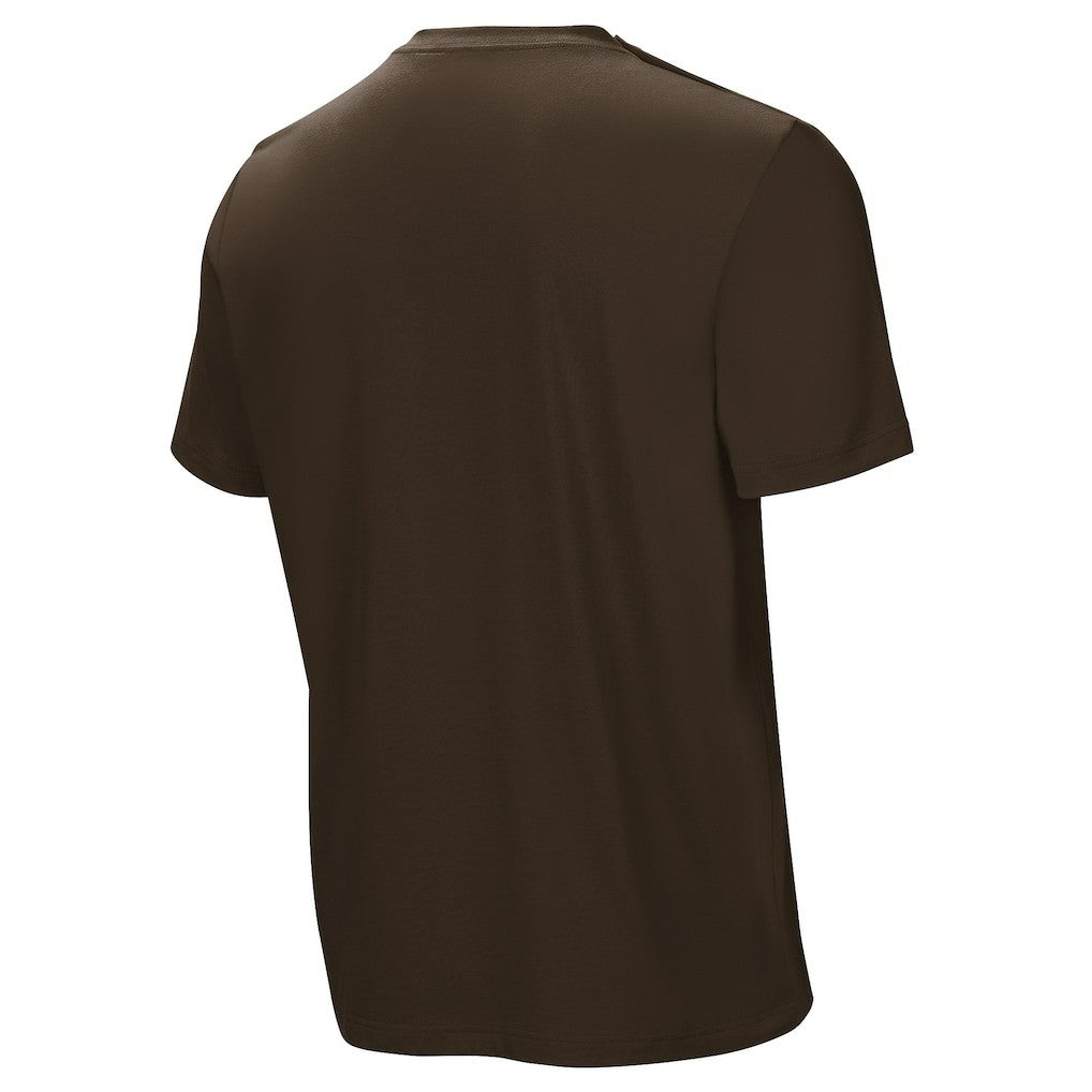 Cleveland Browns Home Team Adaptive T-Shirt Brown