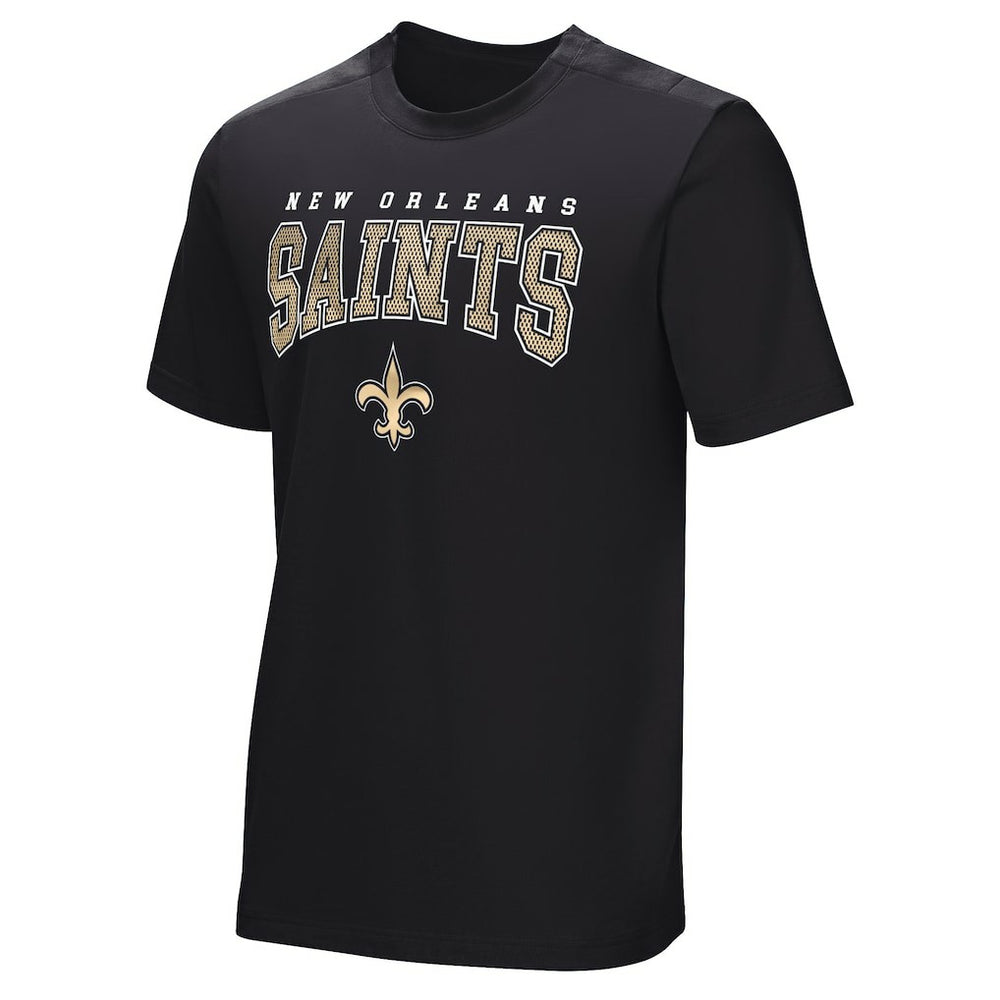 New Orleans Saints Home Team Adaptive T-Shirt Black