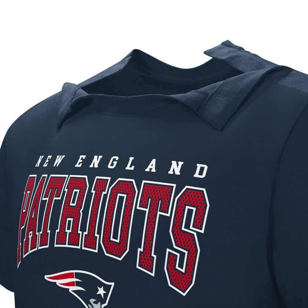 New England Patriots Home Team Adaptive T-Shirt Navy