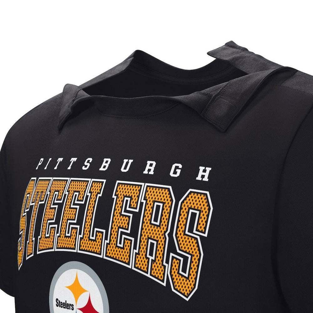 Pittsburgh Steelers Home Team Adaptive T-Shirt Black