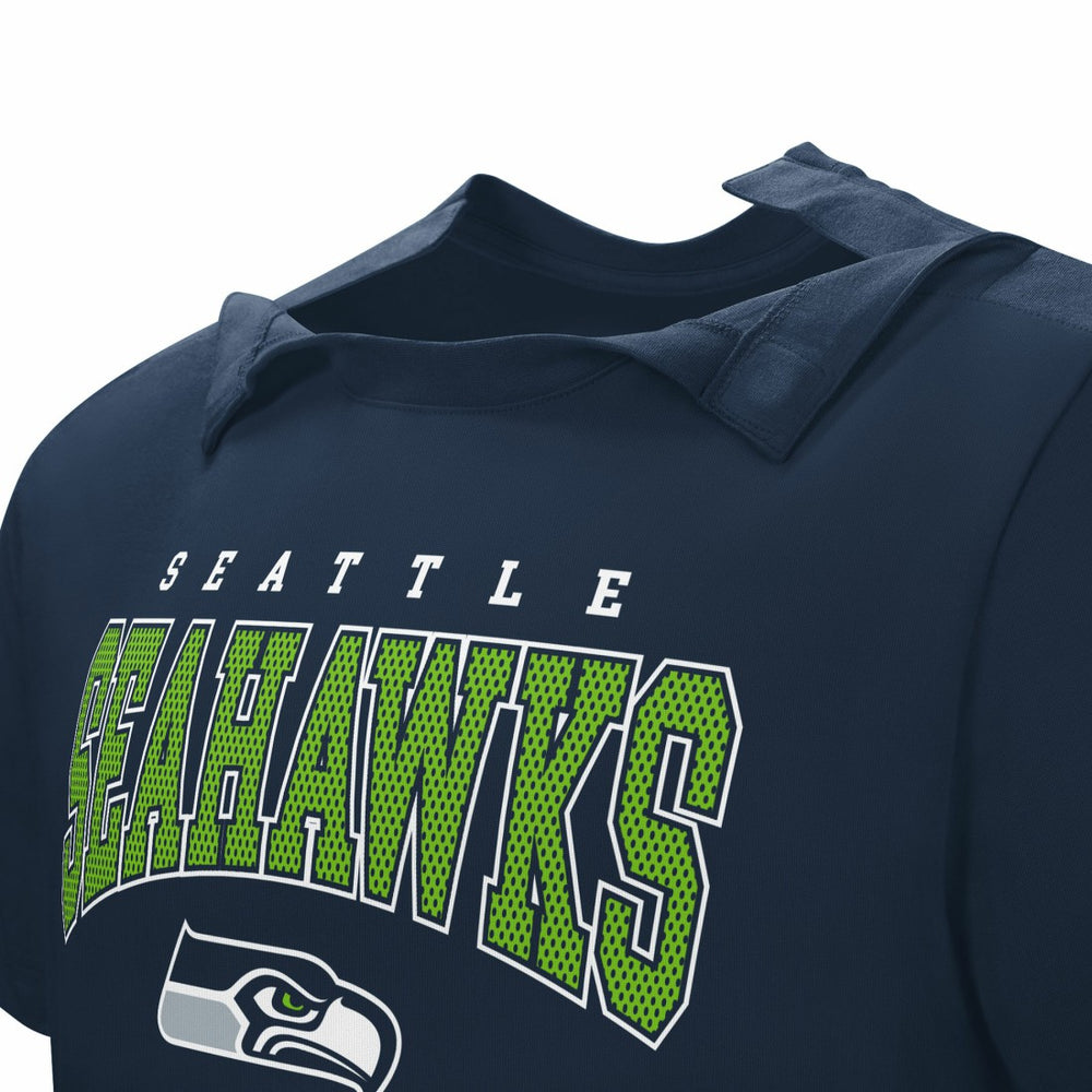 Seattle Seahawks Home Team Adaptive T-Shirt Navy