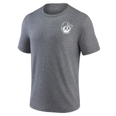 Los Angeles Dodgers Hometown Collection Sugar Skull Tri-Blend T-Shirt - Heather Gray - MLB Discount