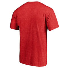 Cincinnati Reds Cooperstown Collection Throwback Logo Tri-Blend T-Shirt - Heather Red - MLB on Sale