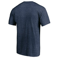 Detroit Tigers Cooperstown Collection Throwback Logo Tri-Blend T-Shirt - Heather Navy - MLB Lifestyle