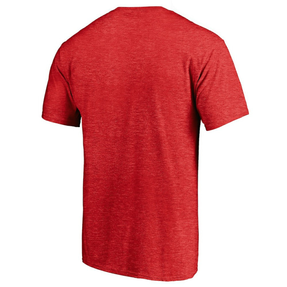 St. Louis Cardinals Cooperstown Collection Throwback Logo Tri-Blend T-Shirt - Heather Red - MLB Sale