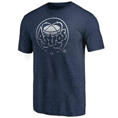 Houston Astros Cooperstown Collection Logo Tri-Blend T-Shirt - Heather Navy - MLB on Sale