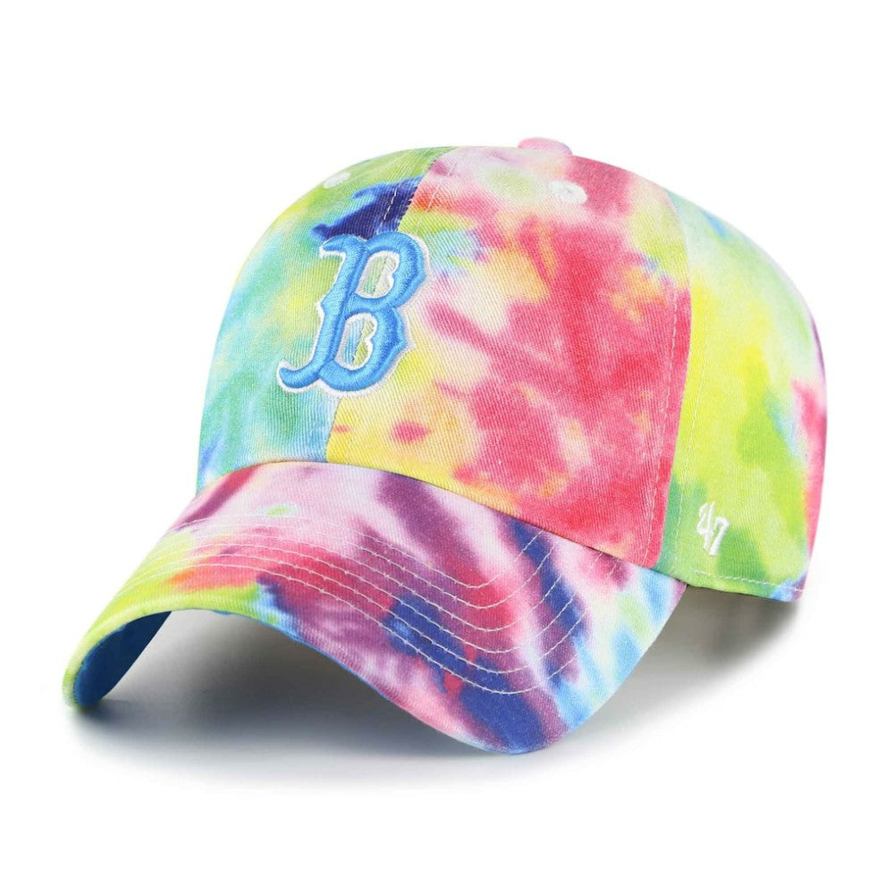 Boston Red Sox '47 Youth Tie-Dye Adjustable Hat - 47 brand Lifestyle